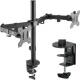 Maclean Uchwyt biurkowy na 2 monitory 17" - 32" (MC-884) 1