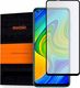Mocolo Szkło hartowane TG+Full Glue Xiaomi Redmi Note 9 Czarny 1