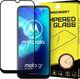 Wozinsky Wozinsky super wytrzymałe szkło hartowane Full Glue na cały ekran z ramką Case Friendly Motorola Moto G8 Power Lite czarny 1