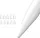 Dux Ducis Nakładka na końcówkę do Apple Pencil 2/1 10 szt. Biała/Przezroczysta 1