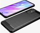 Hurtel Carbon Case elastyczne etui pokrowiec Samsung Galaxy S20 czarny 2