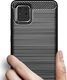 Hurtel Carbon Case elastyczne etui pokrowiec Samsung Galaxy Note 10 Lite czarny 4