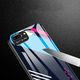 Hurtel Color Glass Case etui pokrowiec nakładka ze szkła hartowanego z osłoną na aparat iPhone 8 Plus / iPhone 7 Plus pattern 3 6