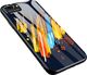 Hurtel Color Glass Case etui pokrowiec nakładka ze szkła hartowanego z osłoną na aparat iPhone 8 Plus / iPhone 7 Plus pattern 5 1