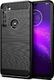 Hurtel Carbon Case elastyczne etui pokrowiec Motorola Moto G8 Power czarny 1