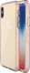 Hurtel Spring Case pokrowiec żelowe etui z kolorową ramką do iPhone XS / iPhone X jasnoróżowy 1