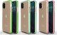 Hurtel Spring Case pokrowiec żelowe etui z kolorową ramką do iPhone 11 Pro Max jasnoróżowy 3