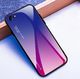 Hurtel Gradient Glass etui pokrowiec nakładka ze szkła hartowanego iPhone SE 2020 / iPhone 8 / iPhone 7 różowo-fioletowy 4
