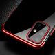Hurtel Clear Color case żelowy pokrowiec etui z metaliczną ramką Samsung Galaxy A51 czarny 11