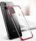 Hurtel Clear Color case żelowy pokrowiec etui z metaliczną ramką Samsung Galaxy A51 czarny 12