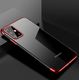 Hurtel Clear Color case żelowy pokrowiec etui z metaliczną ramką Samsung Galaxy A51 czarny 14
