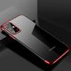 Hurtel Clear Color case żelowy pokrowiec etui z metaliczną ramką Samsung Galaxy A51 czarny 4
