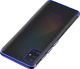 Hurtel Clear Color case żelowy pokrowiec etui z metaliczną ramką Samsung Galaxy A51 niebieski 1