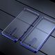 Hurtel Clear Color case żelowy pokrowiec etui z metaliczną ramką Xiaomi Redmi Note 8 Pro niebieski 11