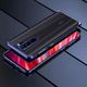 Hurtel Clear Color case żelowy pokrowiec etui z metaliczną ramką Xiaomi Redmi Note 8 Pro niebieski 12