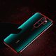 Hurtel Clear Color case żelowy pokrowiec etui z metaliczną ramką Xiaomi Redmi Note 8 Pro niebieski 13