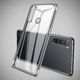 Hurtel Clear Color case żelowy pokrowiec etui z metaliczną ramką Xiaomi Redmi Note 8T czerwony 14