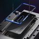 Hurtel Clear Color case żelowy pokrowiec etui z metaliczną ramką Xiaomi Redmi Note 8T czerwony 5