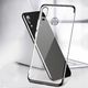 Hurtel Clear Color case żelowy pokrowiec etui z metaliczną ramką Huawei P Smart 2019 czarny 18