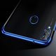 Hurtel Clear Color case żelowy pokrowiec etui z metaliczną ramką Huawei P Smart 2019 czarny 20