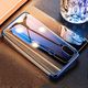 Hurtel Clear Color case żelowy pokrowiec etui z metaliczną ramką Huawei P Smart 2019 czarny 2