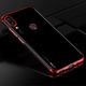 Hurtel Clear Color case żelowy pokrowiec etui z metaliczną ramką Huawei P Smart 2019 czarny 8