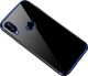 Hurtel Clear Color case żelowy pokrowiec etui z metaliczną ramką Huawei P Smart 2019 niebieski 1