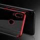 Hurtel Clear Color case żelowy pokrowiec etui z metaliczną ramką Huawei P Smart 2019 czerwony 21