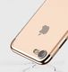 Hurtel Clear Color case żelowy pokrowiec etui z metaliczną ramką iPhone 8 / iPhone 7 niebieski 6