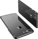 Hurtel Clear Color case żelowy pokrowiec etui z metaliczną ramką iPhone 8 Plus / iPhone 7 Plus czarny 1