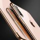 Hurtel Clear Color case żelowy pokrowiec etui z metaliczną ramką iPhone XS / iPhone X czarny 13