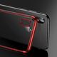 Hurtel Clear Color case żelowy pokrowiec etui z metaliczną ramką iPhone XS / iPhone X czarny 4