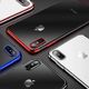 Hurtel Clear Color case żelowy pokrowiec etui z metaliczną ramką iPhone XS / iPhone X czerwony 11