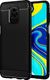 Hurtel Carbon Case elastyczne etui pokrowiec Xiaomi Redmi 10X 4G / Xiaomi Redmi Note 9 czarny 1