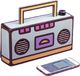 Głośnik Pusheen DIY Boombox zielony (PUSHBOOM) 2