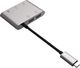 HUB USB Kanex Kanex 4-Port USB Charging Hub with USB-C - Adapter z USB-C na USB 3.0 x 4 + USB-C PD Port (Anodized Aluminum) uniwersalny 5