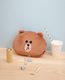 Piórnik Line Friends LINE FRIENDS - Pluszowa kosmetyczka z wizerunkiem misia uniwersalny 2