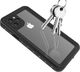 Alogy Etui Alogy do telefonu Huawei P20 Lite Armor Waterproof IP68 czarne uniwersalny 13
