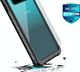 Alogy Etui Alogy pancerne Full-body czytnik linii do Samsung Galaxy S10 Czarne uniwersalny 6