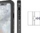 Alogy Etui Alogy do telefonu Huawei P20 Lite Armor Waterproof IP68 czarne uniwersalny 9