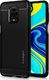 Spigen Etui na telefon Spigen Rugged Armor do Xiaomi Redmi Note 9S/ Pro/ Max Matte Black uniwersalny 1