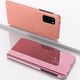 TelForceOne Pokrowiec Smart Clear View do Huawei P20 Lite różowy 2