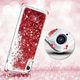 Etui XIAOMI REDMI 8A Liquid plecki brokatowe czerwone 3