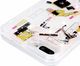 Etui XIAOMI MI NOTE 10 Liquid Make Up Brokat różowe 3