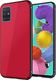 Etui SAMSUNG GALAXY A71 Szklane Glass Case czerwone 1