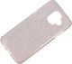 Etui glitter SAMSUNG A6 2018 różowe 1
