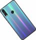 Etui XIAOMI REDMI K30 Glass case Rainbow niebieskie 2
