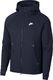 Nike Bluza męska Nsw Tech Fleece Hoodie Full Zip granatowa r. S (928483-451) 4