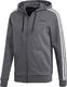 Adidas Bluza męska Essentials 3S Colorblock FZ szara r. XL (DU0435) 1