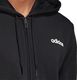 Adidas Bluza męska Essentials 3 Stripes Fullzip Fleece czarna r. S (DQ3101) 3